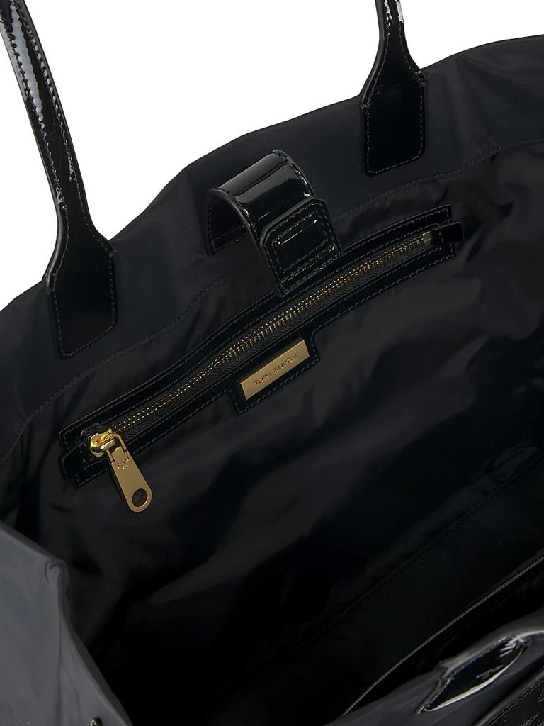 商品Tory Burch|Ella Patent Logo Tote Bag,价格¥1947,第4张图片详细描述