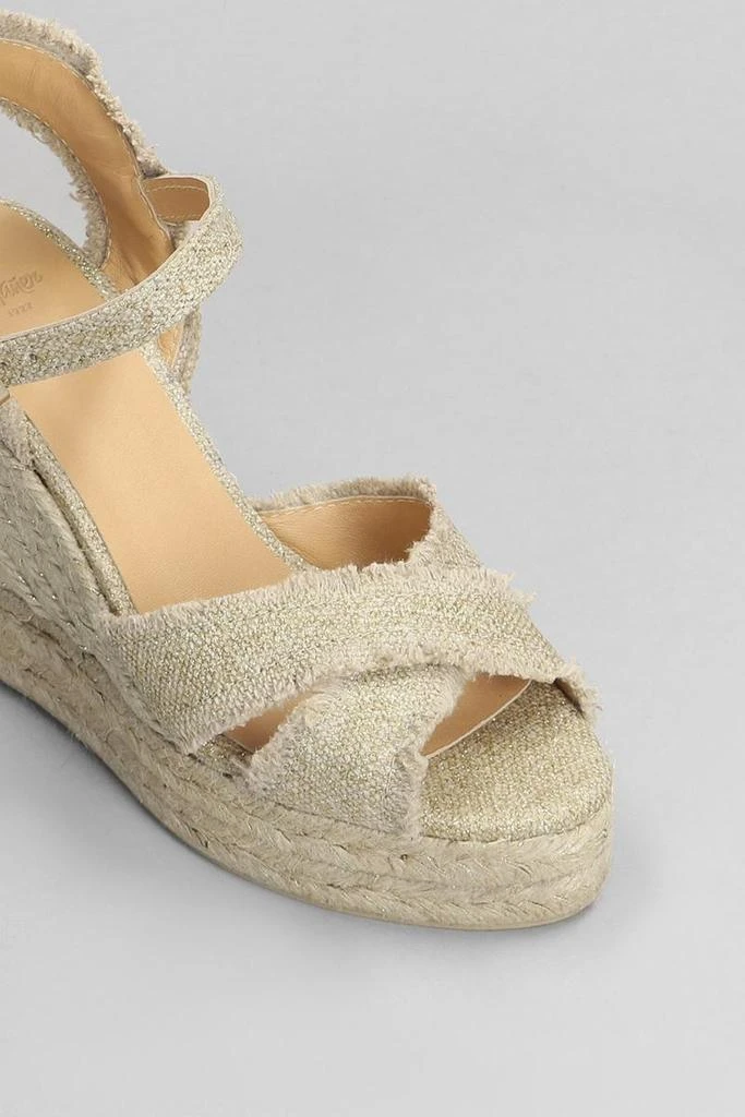 商品CASTAÑER|Castañer Wedges in Gold,价格¥1429,第5张图片详细描述