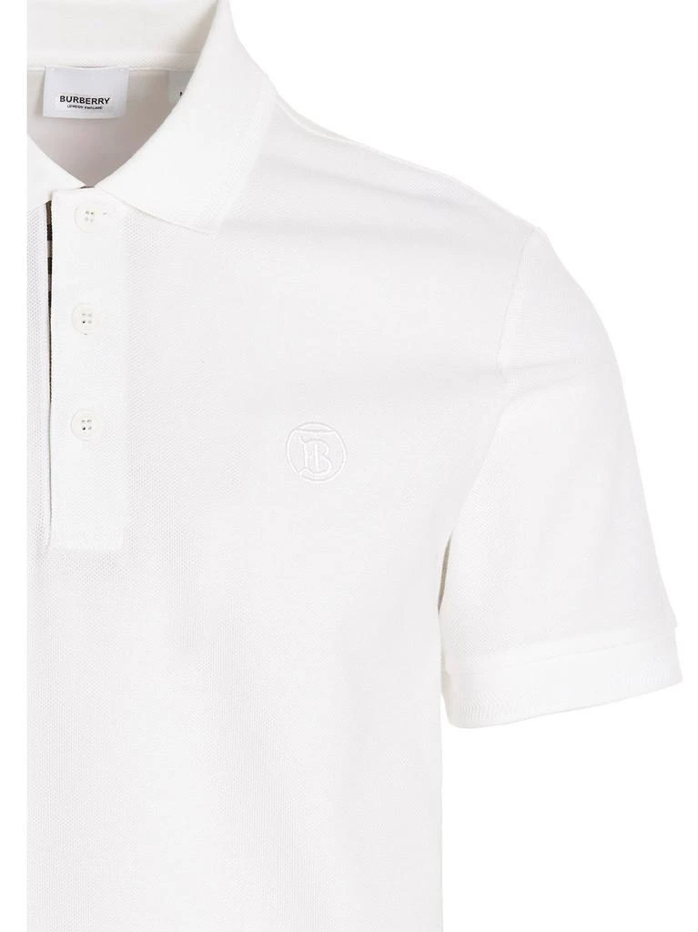 商品Burberry|Burberry Logo Embroidered Short-Sleeved Polo Shirt,价格¥2129,第3张图片详细描述