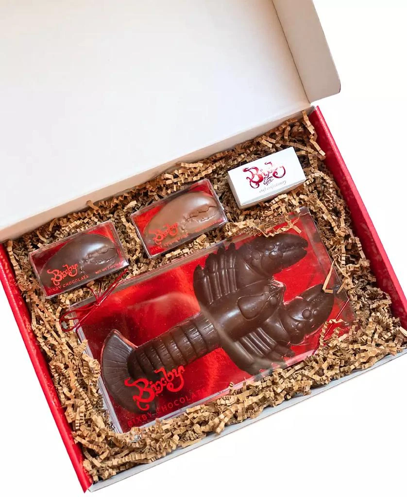 商品Bixby Chocolate|Lobster Dinner Dark Chocolate, 5 Piece Set,价格¥315,第2张图片详细描述