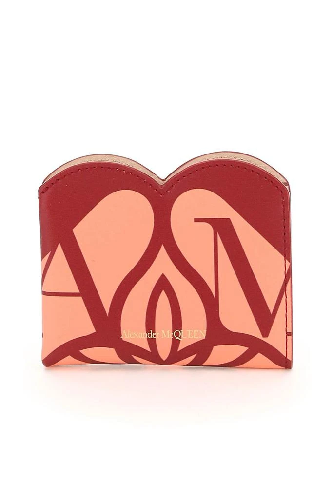 商品Alexander McQueen|Alexander mcqueen logo seal cardholder,价格¥1671,第1张图片