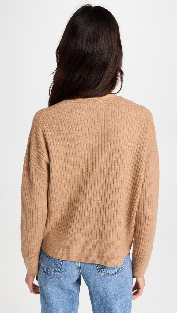 Madewell Cameron Ribbed Cardigan Sweater商品第3张图片规格展示