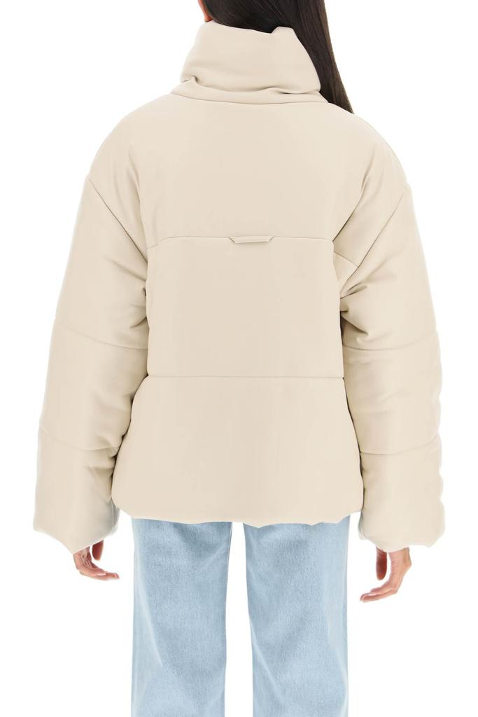 Nanushka 'hide' short down jacket in vegan leather商品第3张图片规格展示