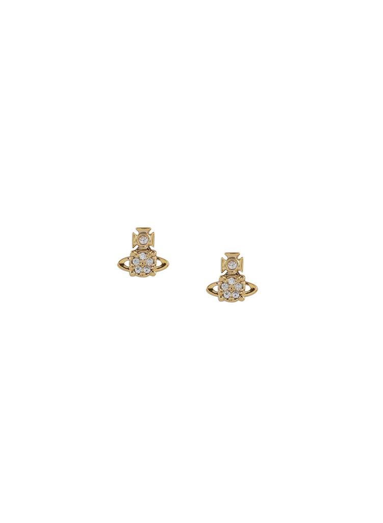 Vivienne Westwood Brandita Stud Orb Earrings - Gold Tone商品第1张图片规格展示