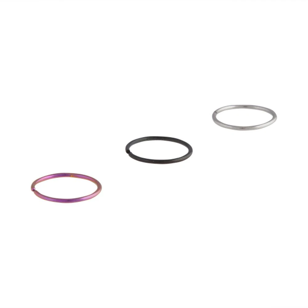 商品Lovisa|Mixed Metal Classic Nose Ring 3 Pack,价格¥136,第1张图片