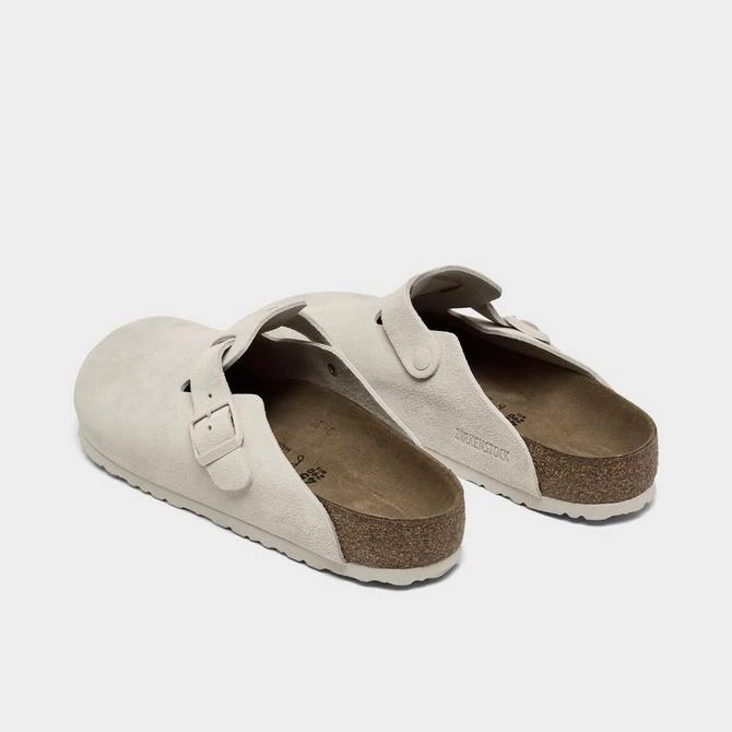 Men's Birkenstock Boston Suede Leather Birko-Flor Clogs 商品