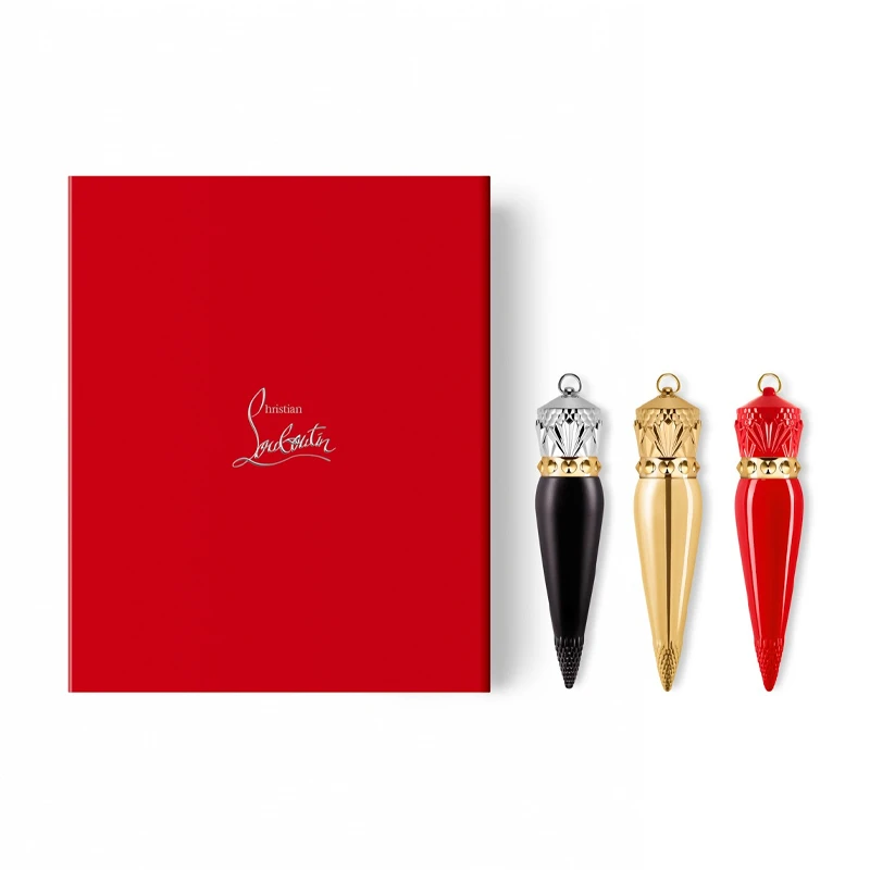 Christian Louboutin路铂廷女王权杖口红套装礼盒3件套 001哑光+缎光+奢润 商品