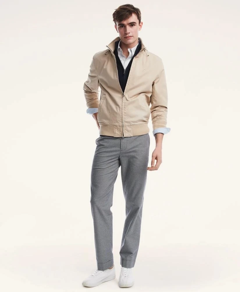 商品Brooks Brothers|Cotton Bomber Jacket,价格¥1614,第1张图片