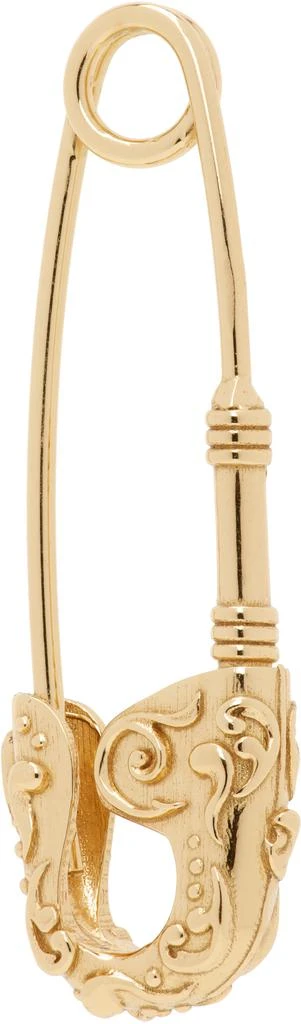 商品Emanuele Bicocchi|Gold Large Arabesque Pin Single Earring,价格¥931,第2张图片详细描述