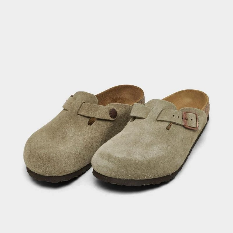 商品Birkenstock|Little Kids' Birkenstock Boston Suede Leather Clog Shoes,价格¥522,第2张图片详细描述