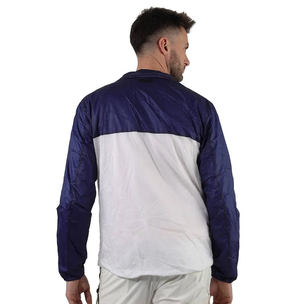 商品Zegna|Z Zegna Mens Navy, White Color Block Windbreaker, Size Medium,价格¥1785,第3张图片详细描述