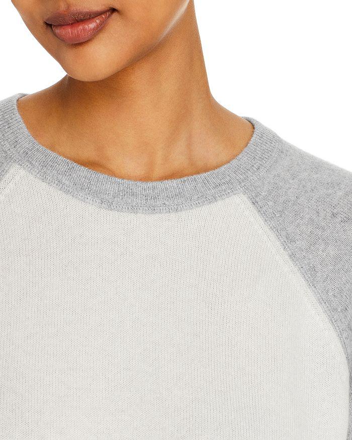 Color Block Raglan Sleeve Cashmere Sweater - 100% Exclusive商品第5张图片规格展示