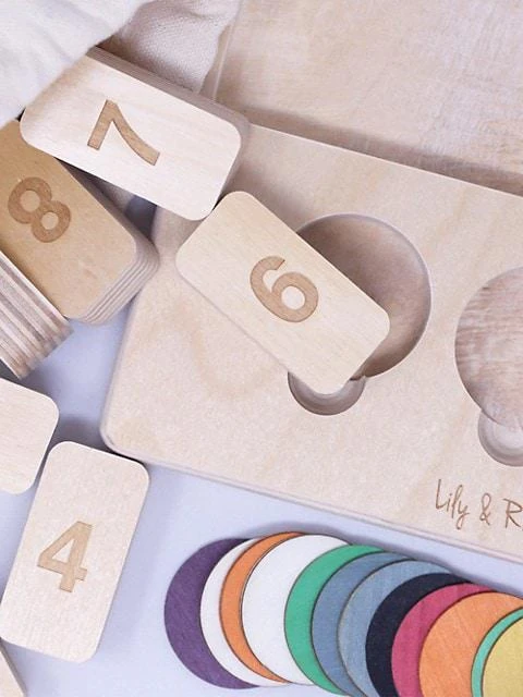 商品Lily & River|Little Numbers Calculator Toy,价格¥448,第4张图片详细描述