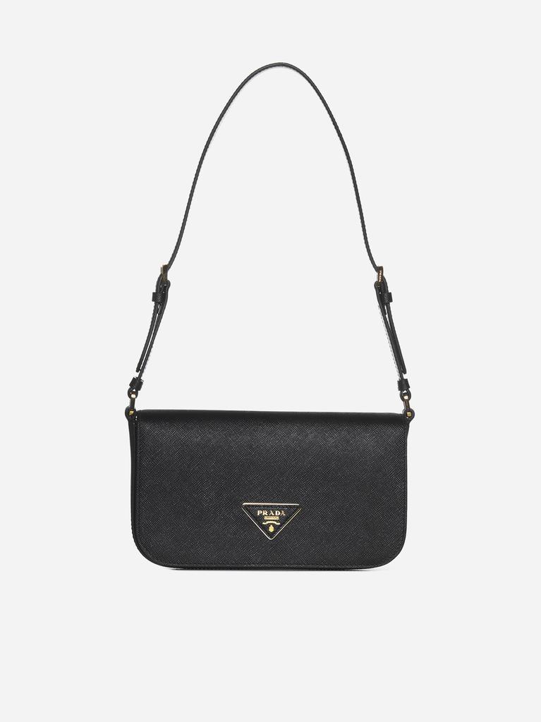 商品Prada|Saffiano leather shoulder bag,价格¥14315,第1张图片
