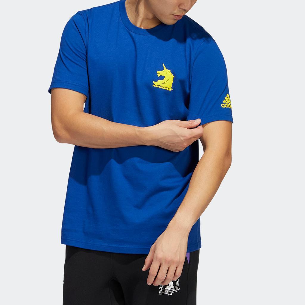 商品Adidas|Men's adidas Boston Marathon 2022 Logo Tee,价格¥130,第1张图片