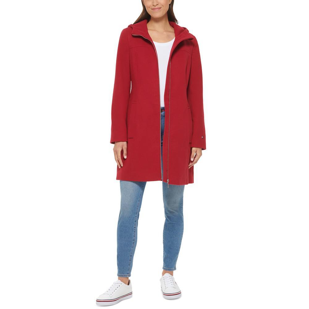 商品Tommy Hilfiger|Women's Belted Hooded Coat,价格¥1153,第7张图片详细描述