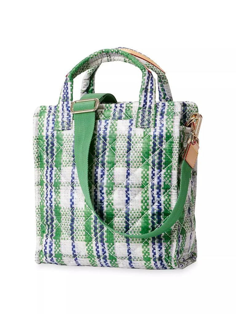 商品MZ Wallace|Mini Box Plaid Tote,价格¥1838,第3张图片详细描述