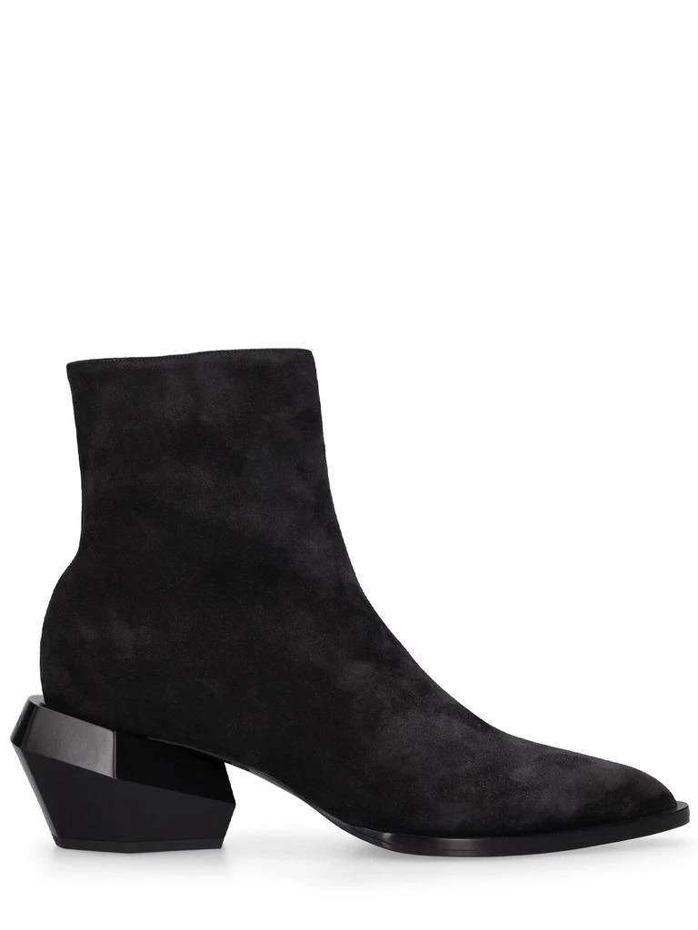 商品Balmain|Billy Suede Ankle Boots,价格¥7924,第1张图片