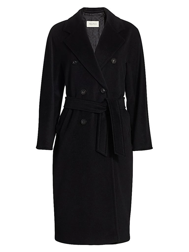 商品Max Mara|101801 Icon Madame Wool & Cashmere Double-Breasted Coat,价格¥33228,第1张图片