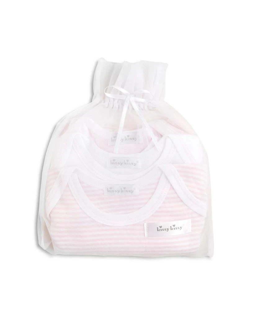 Girls' Stripe & Solid Bodysuit, 3 Pack - Baby 商品