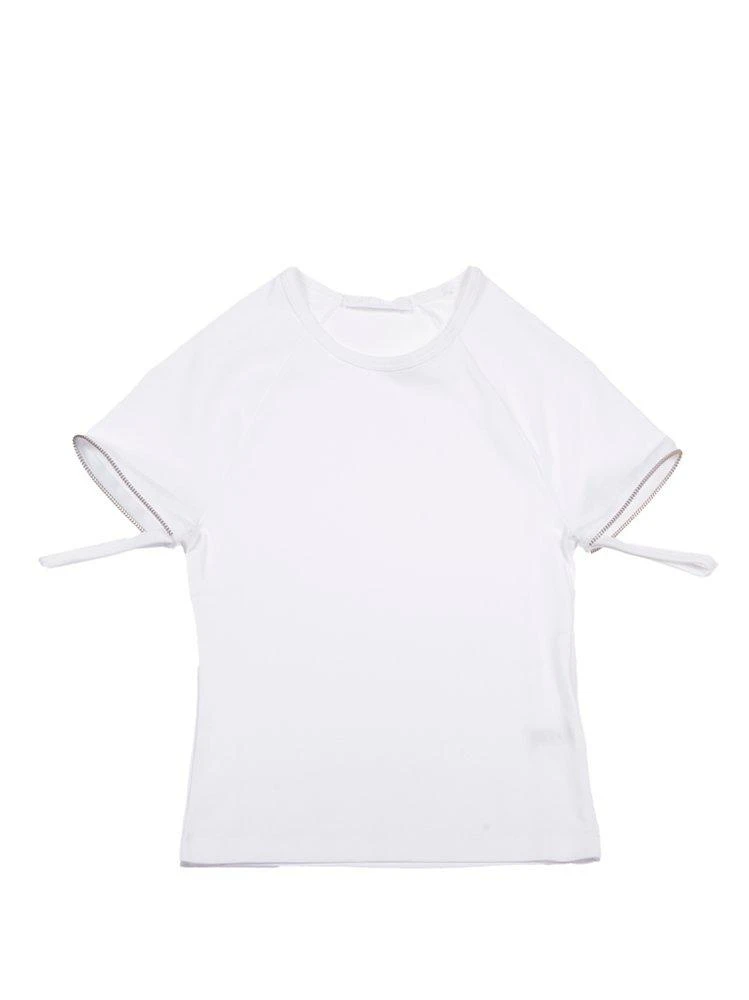 商品Helmut Lang|Helmut Lang Zip Baby T-Shirt,价格¥795,第1张图片