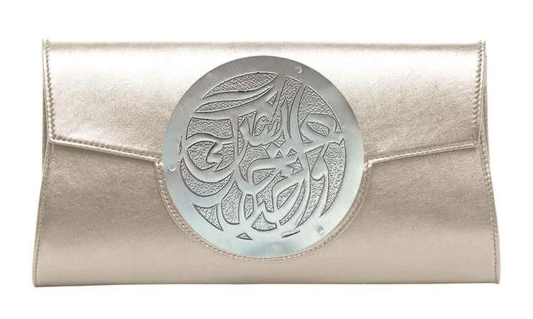 商品Dareen Hakim Collection|Le Icon Le Icon : Champagne Silver Engraved Live and Laugh,价格¥2173,第1张图片
