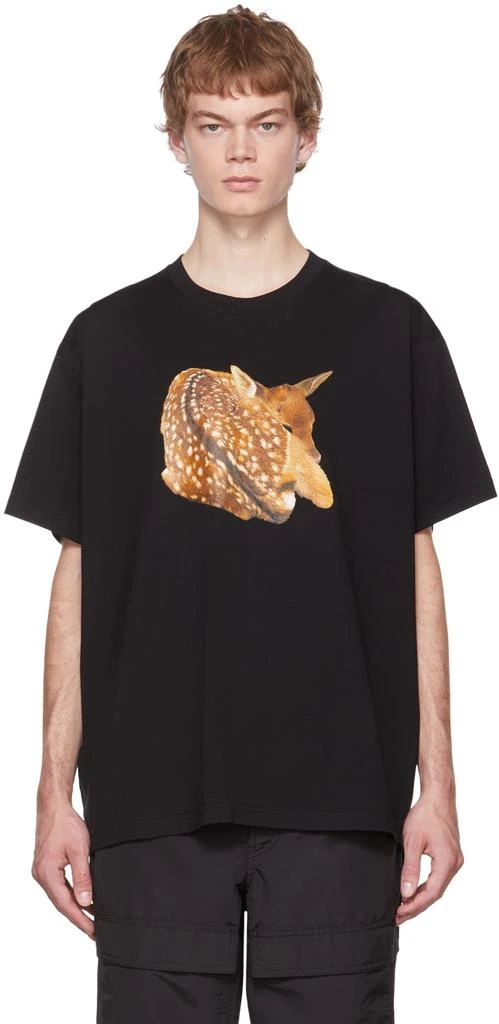 商品Burberry|黑色 Jupe T 恤,价格¥4508,第1张图片