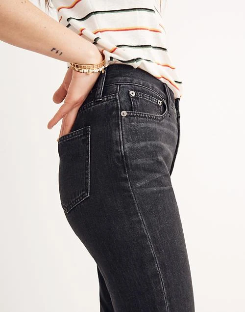 商品Madewell|The Perfect Summer Jean in Crawley Black Wash,价格¥397,第4张图片详细描述