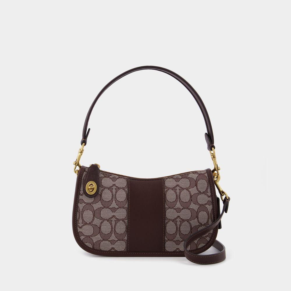 商品Coach|The Coach Originals Signature Jacquard Swinger,价格¥3945,第1张图片