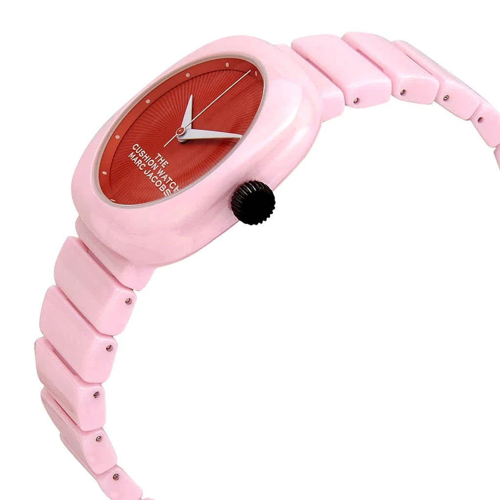 商品Marc Jacobs|The Cushion Quartz Red Dial Ladies Watch MJ0120184711,价格¥1501,第2张图片详细描述