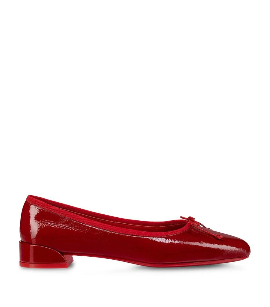 商品Christian Louboutin|Sweetie Jane Leather Ballet Flats,价格¥6957,第1张图片