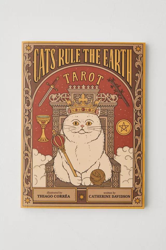 商品Urban Outfitters|Cats Rule The Earth Tarot: 78-Card Deck And Guidebook For The Feline-Obsessed By Catherine Davidson,价格¥223,第5张图片详细描述