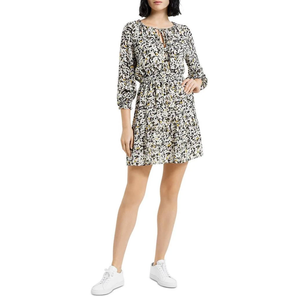 商品Theory|Theory Womens Silk Short Mini Dress,价格¥371,第1张图片