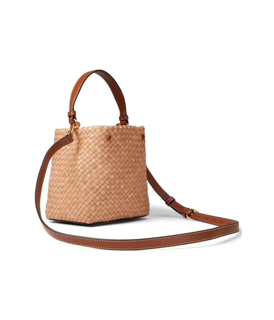 商品Tory Burch|Mcgraw Dragon Woven Small Bucket Bag,价格¥2870,第2张图片详细描述