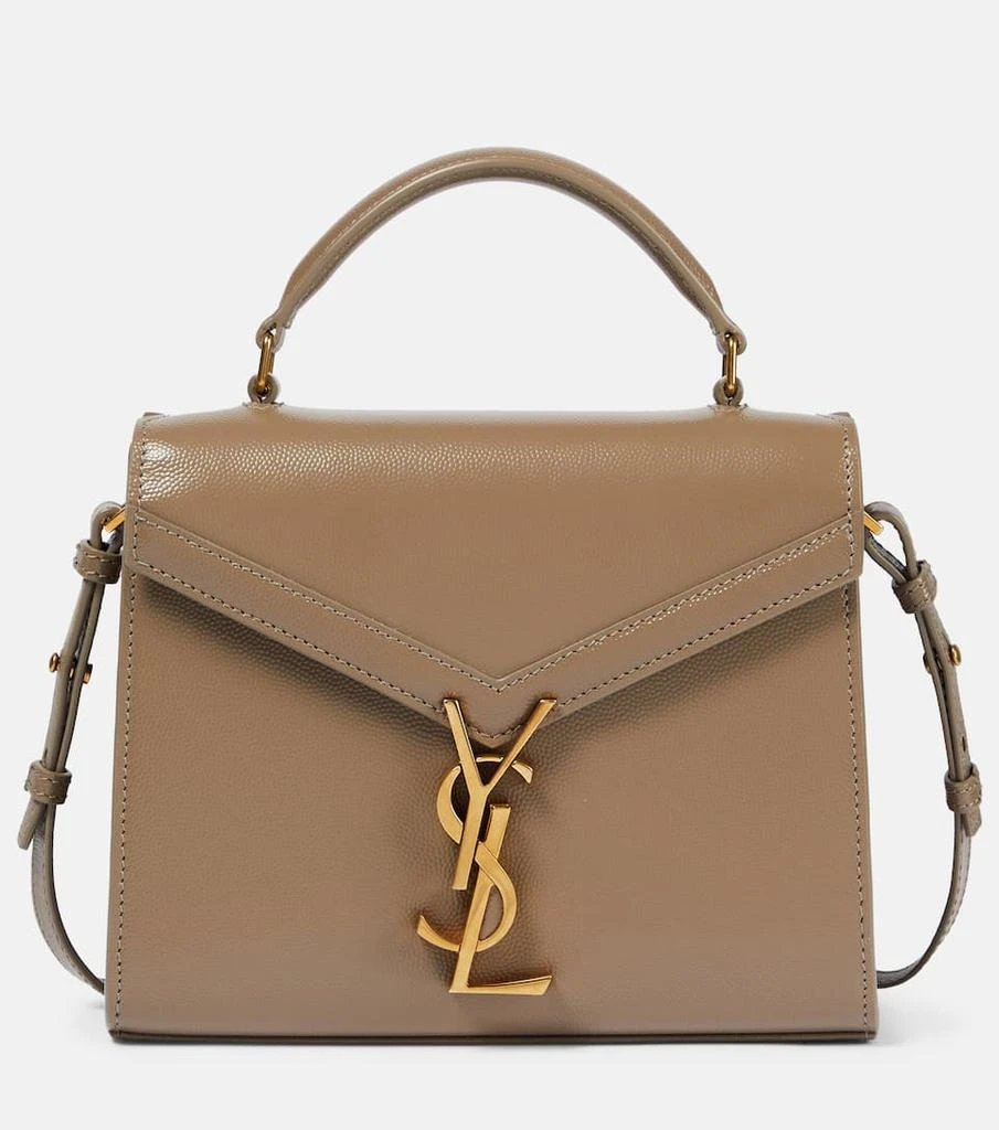 商品Yves Saint Laurent|Cassandra Mini leather shoulder bag,价格¥21371,第1张图片