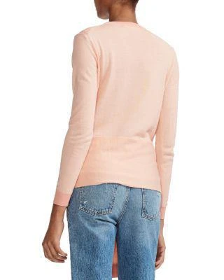 商品Maje|Meryla Tie-Front Wool Sweater,价格¥875,第2张图片详细描述