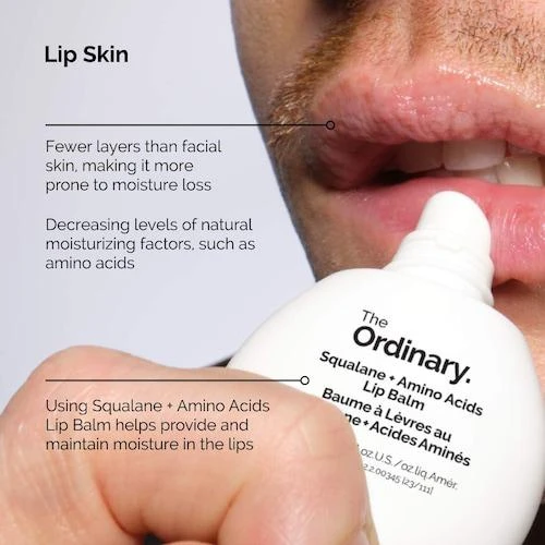 商品The Ordinary|Squalane + Amino Acids Hydrating Lip Balm,价格¥75,第4张图片详细描述