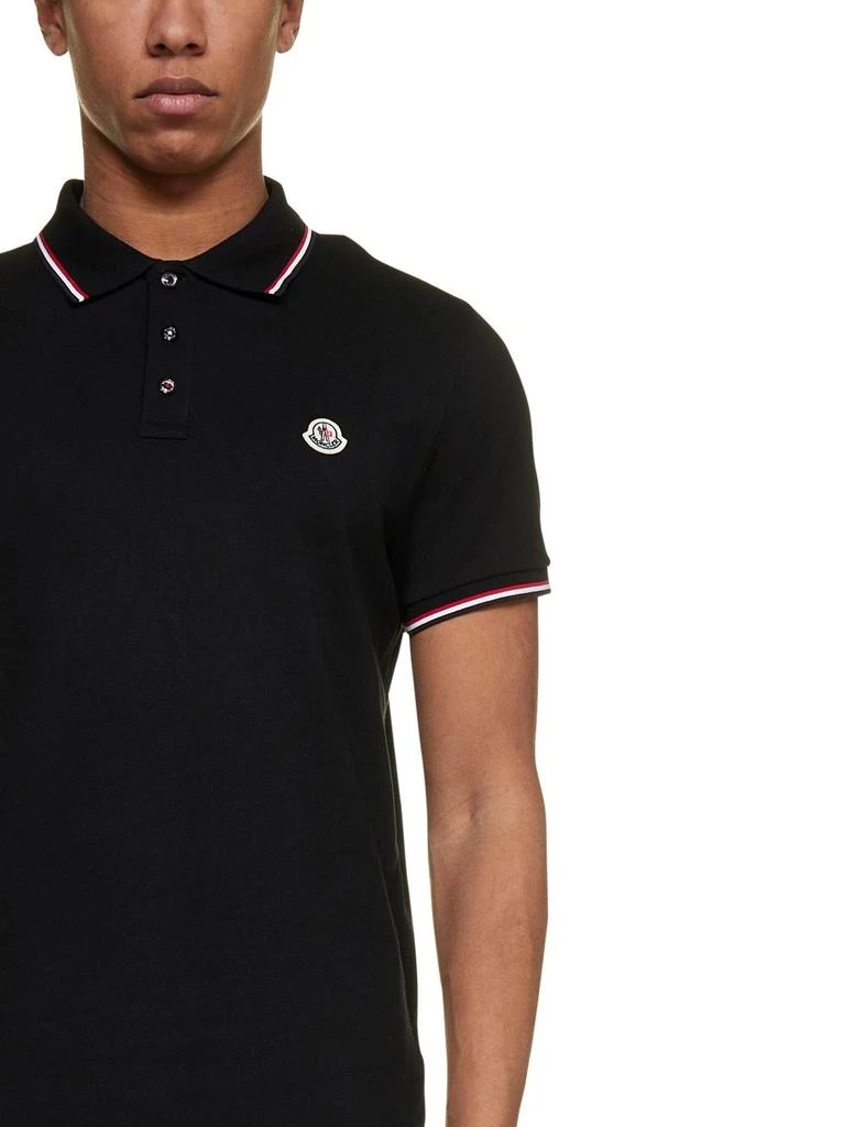 Moncler Logo Patch Short-Sleeved Polo Shirt 商品