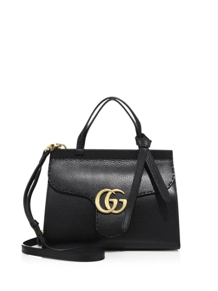 商品Gucci|Gucci - GG Marmont Leather Top-Handle Bag,价格¥14845,第1张图片