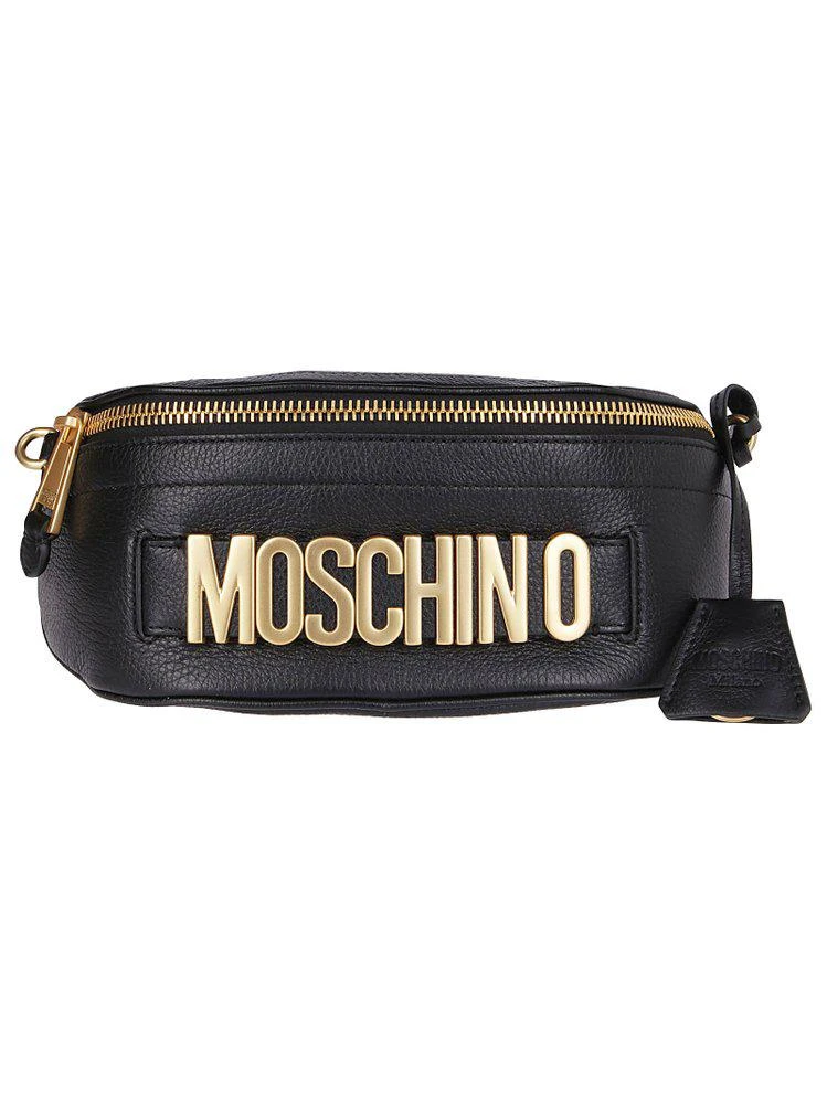 商品Moschino|Moschino Logo Plaque Belt Bag,价格¥3877,第1张图片