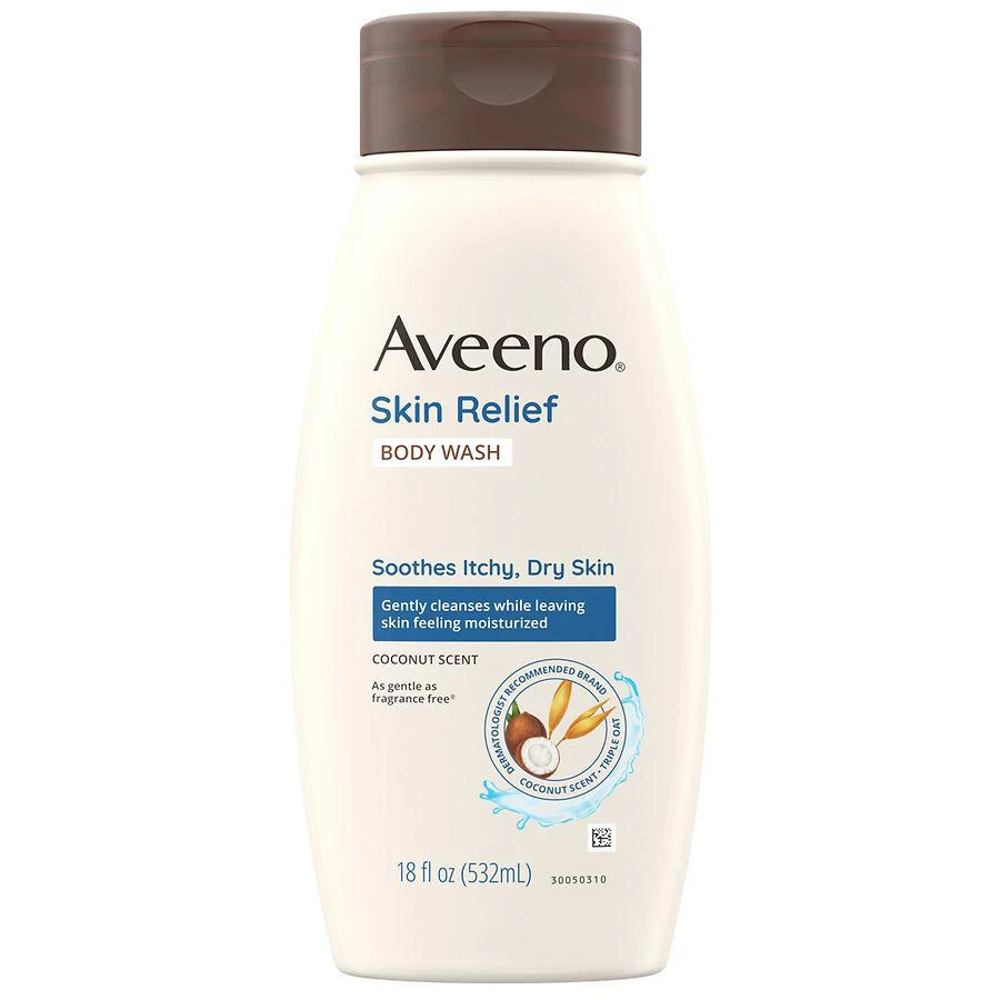 商品Aveeno|Skin Relief Oat Body Wash Coconut,价格¥83,第3张图片详细描述