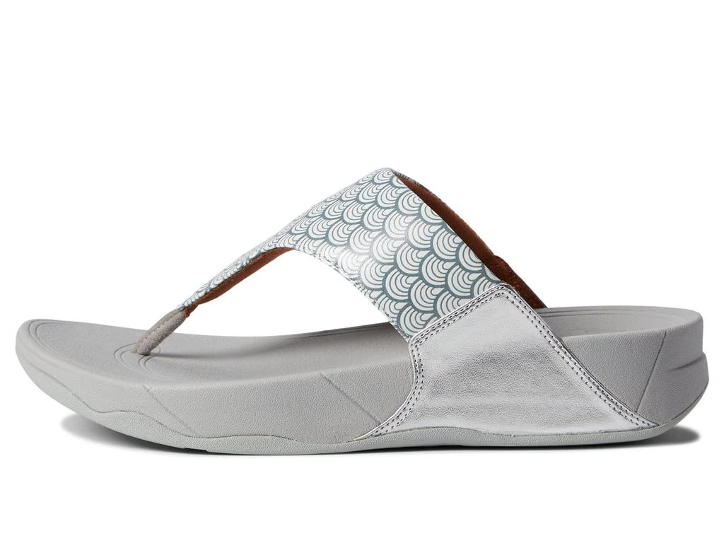商品FitFlop|Lulu Wave-Print Wide Fit Toe Post Sandals,价格¥333,第4张图片详细描述