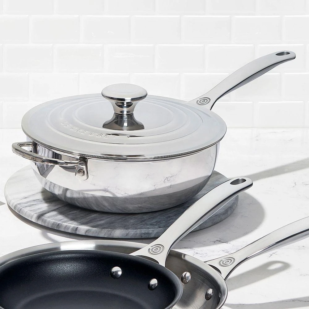 3.5 Qt. Nonstick Stainless Steel Saucier Pan 商品