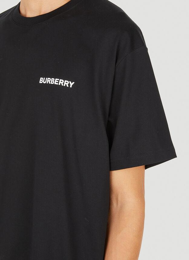 商品Burberry|Logo Print T-Shirt in Black,价格¥5000,第7张图片详细描述