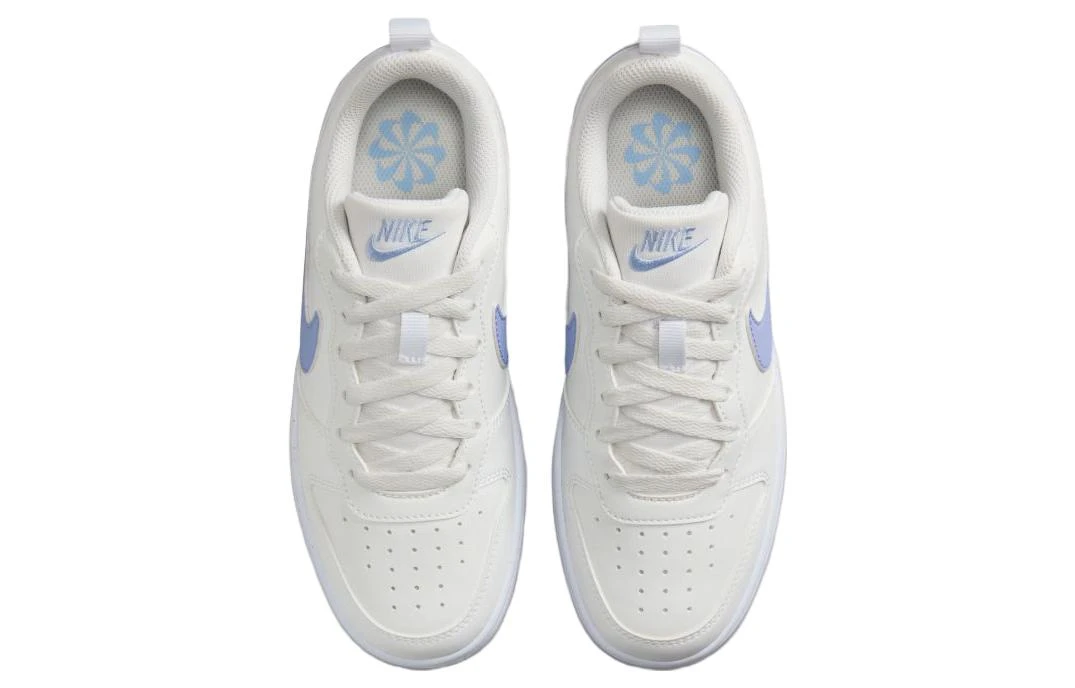 商品[国内直发] NIKE|Court Borough 合成革 舒适百搭 防滑耐磨 低帮 儿童板鞋 蓝白 男女同款,价格¥419,第7张图片详细描述
