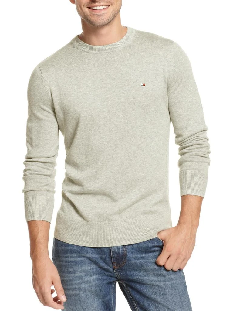 商品Tommy Hilfiger|Mens Crewneck Casual Pullover Sweater,价格¥244,第4张图片详细描述