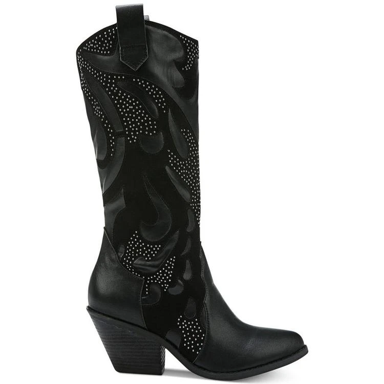 商品CARLOS by Carlos Santana|Axel Studded Western Boots,价格¥632,第2张图片详细描述