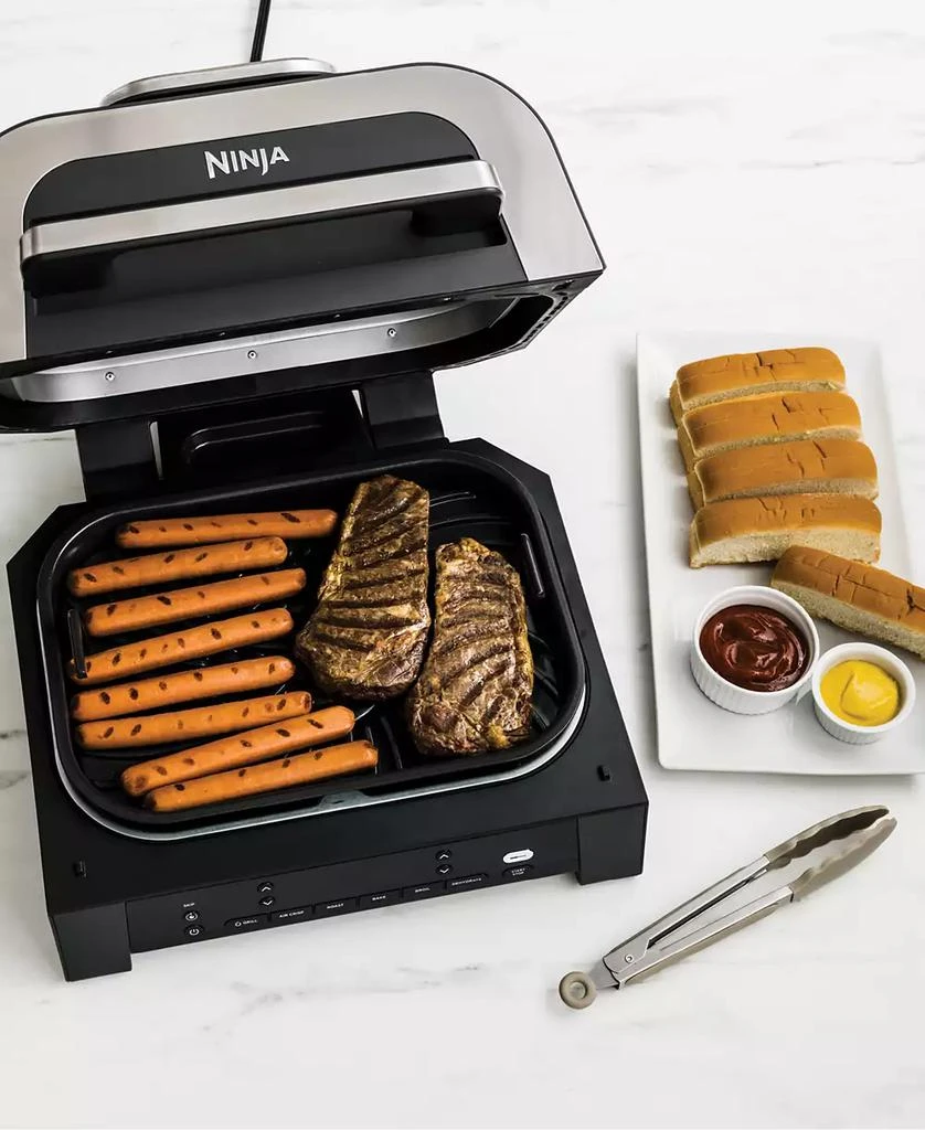 商品Ninja|Foodi DG551 Smart XL 6-in-1 Indoor Grill & Air Fryer,价格¥2243,第5张图片详细描述