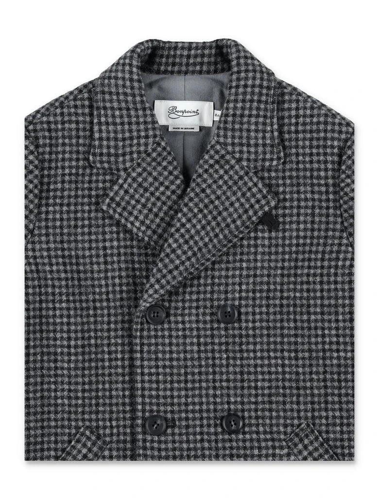 商品Bonpoint|Bonpoint	Checked Long-Sleeved Blazer,价格¥1444,第3张图片详细描述