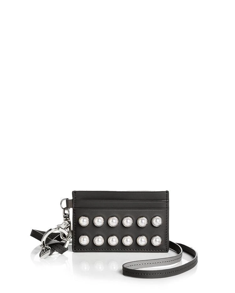 商品Zac Posen|Earthette Faux-Pearl Lanyard Card Case ,价格¥711,第1张图片